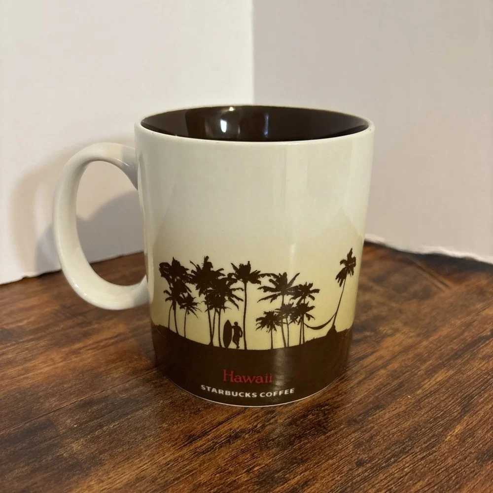 Starbucks Coffee Tea Mug Hawaii Collector Series 2011 Global 16oz Mint Condition